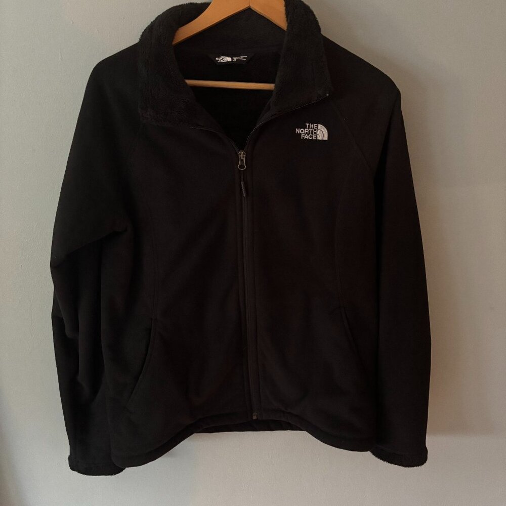 The North Face - Women's Black Zip Fleece - Size Large